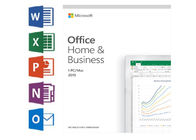 Microsoft Office 2019 บ้านและธุรกิจกล่องขายปลีก Office 2019 บ้านและธุรกิจรหัสต้นฉบับ