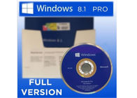 แล็ปท็อป Microsoft Windows 8.1 รหัสผลิตภัณฑ์ไลเซนส์รหัสโปร 32 64 บิต COA Sticker
