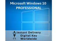 การเปิดใช้งานซอฟต์แวร์ขูดขีดสีเงินสำหรับการขายปลีกของ Microsoft Windows 10 Pro ทั่วโลก