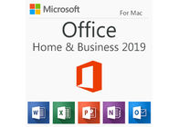 การเปิดใช้งานออนไลน์ Microsoft Office 2019 ที่บ้านและที่ทำงานของธุรกิจสติกเกอร์รหัสลิขสิทธิ์ COA