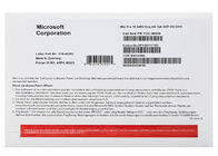 รหัสอายุใบอนุญาตการรับประกันอายุการใช้งานรหัส Microsoft Win 10 Pro 64 บิต DVD COA Sticker เยอรมันรัสเซียอิตาลี