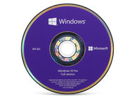 แพคเกจ OEM Microsoft Windows 10 Pro ซอฟต์แวร์ OEM 64 บิตการเปิดใช้งานลิขสิทธิ์แท้ Win 10 Professional FPP